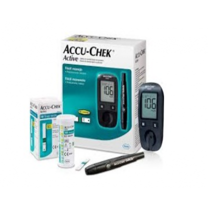 ACCU-CHEK ACTIVE KIT MG/DL 50 TIRAS