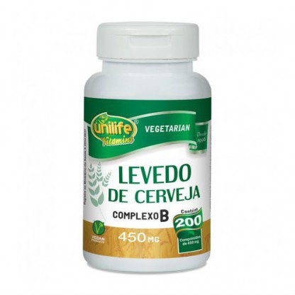 LEVEDO DE CERVEJA 450MG COMP B 200 COMP